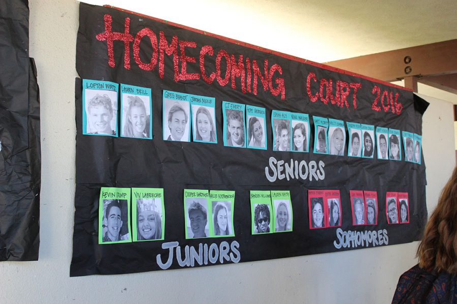 Homecoming Court Announced