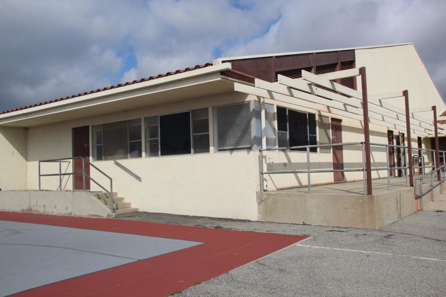 Entry to the girls locker room. (Photo by Eva Yancheson)