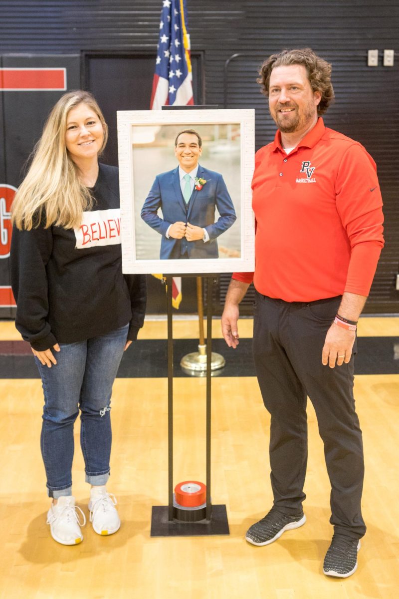 Wife Meggan Edelman and Coach Greg Clark